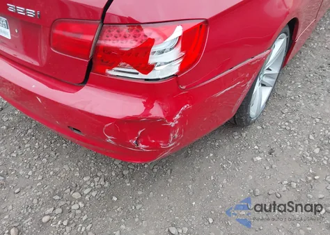 2011 BMW 328I from USA, damaged, VIN WBAKE3C54BE557550